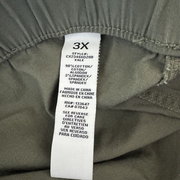 Celebrity Pink 3X-Large Pants Elastic Drawstring Waist Pockets Stretch Pull-On - Picture 6 of 8